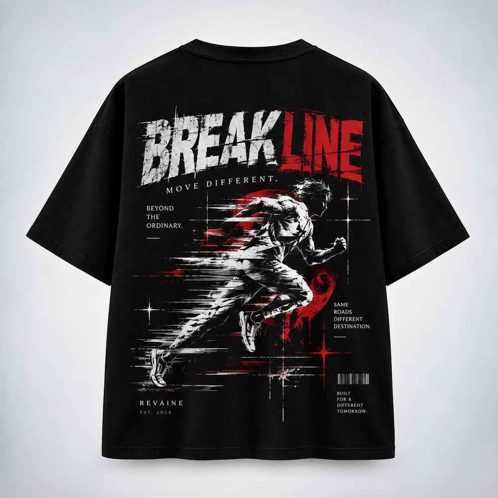 Breakline Oversized Tee