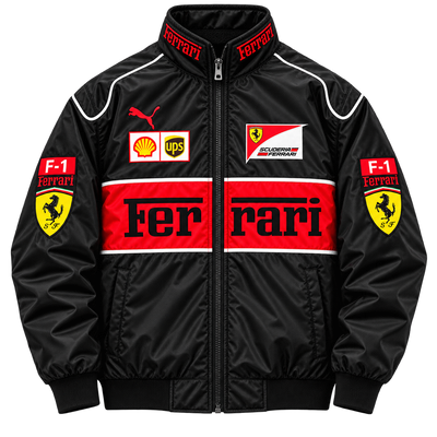 F1 Racing Jacket Black