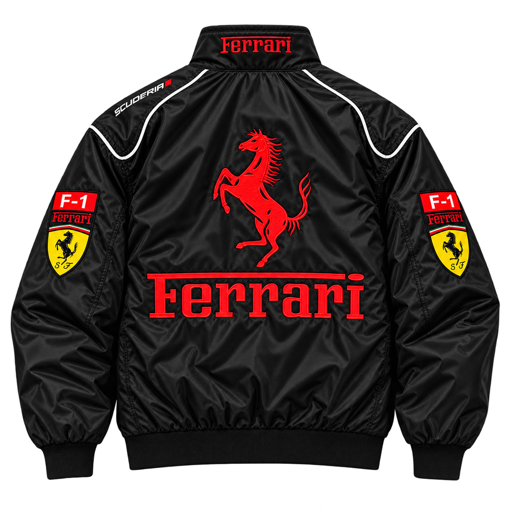 F1 Racing Jacket Black