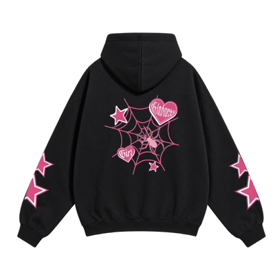 PREMIUM OVERSIZED SPIDEY GIRL HOODIE