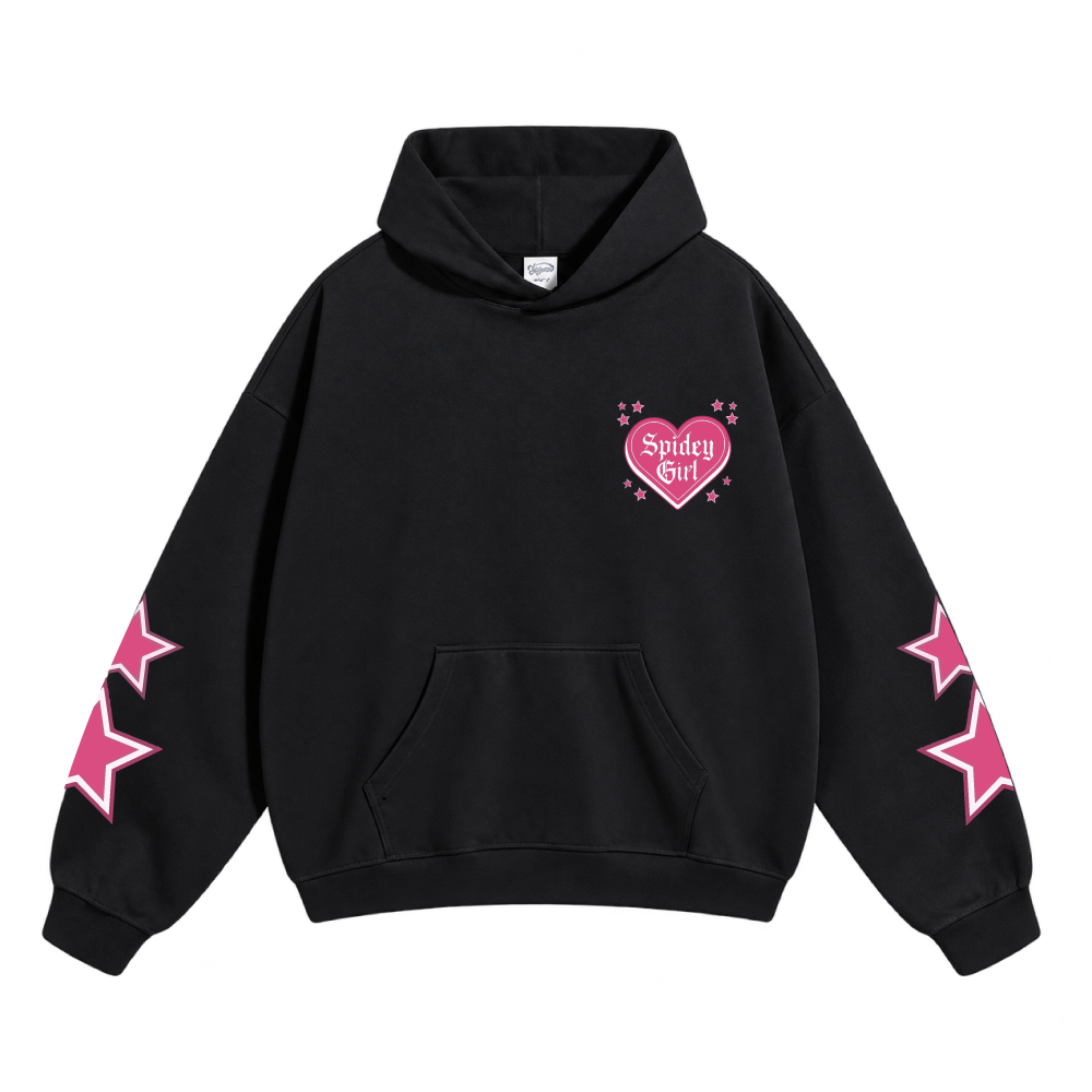 PREMIUM OVERSIZED SPIDEY GIRL HOODIE